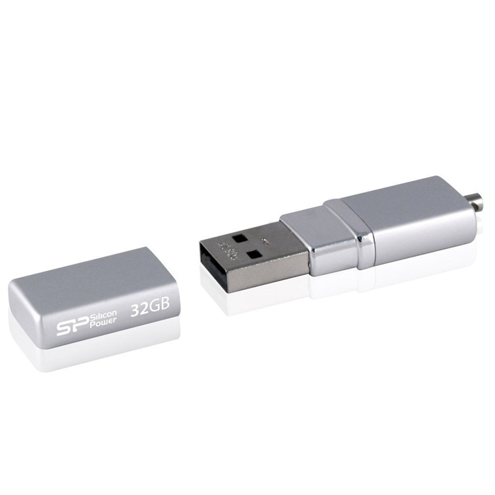 Silicon Power LuxMini 710 32GB, Silver USB-накопитель