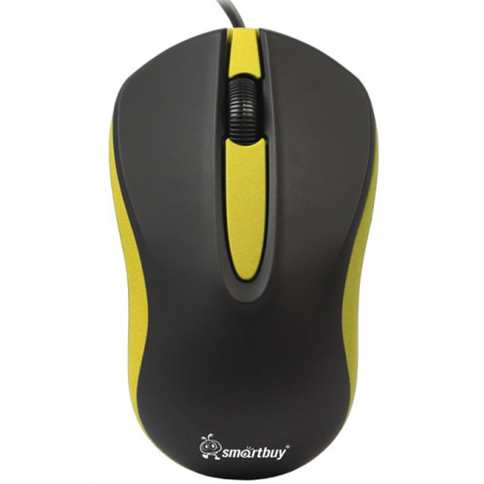 SmartBuy SBM-329-KY, Black Yellow проводная мышьSBM-329-KY SmartBuy SBM-329-KY, Black Yellow проводная мышьSBM-329-KYЧувствительный оптический сенсор мыши SmartBuy SBM-329 обеспечивает точное позиционирование курсора. Легкая установка - для работы не нужны дополнительные драйверы. Оптический сенсор мыши позволяет ей работать практически на любой поверхности.