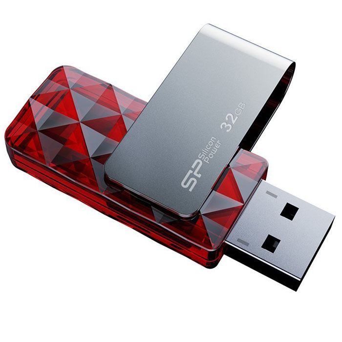 Silicon Power Ultima U30 32GB, Red USB-накопитель