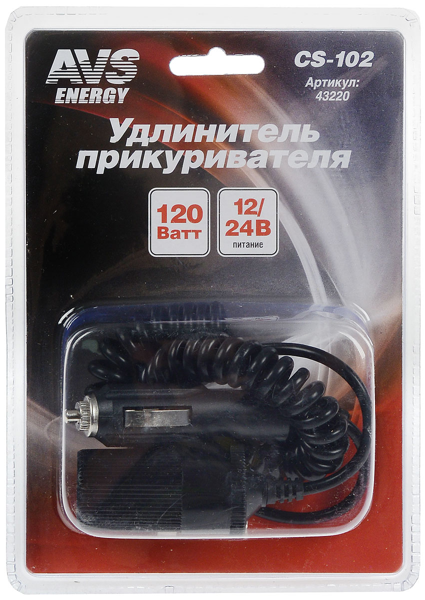 Удлинитель прикуривателя AVS 12/24 CS10243220 Удлинитель прикуривателя AVS 12/24 CS10243220Питание 12/24ВЗащита от короткого замыканияДлина провода 3м