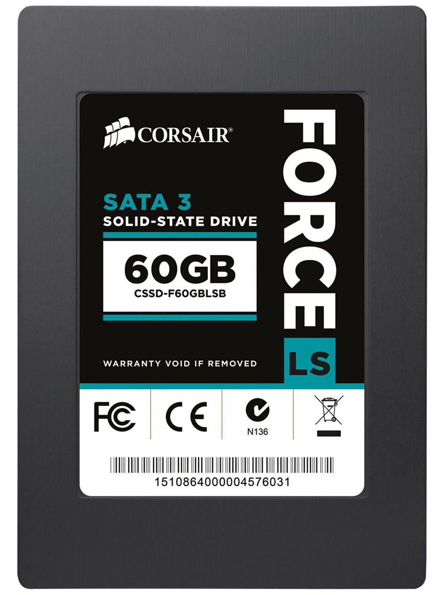 Corsair Force 60GB (CSSD-F60GBLSB) SSD-накопитель