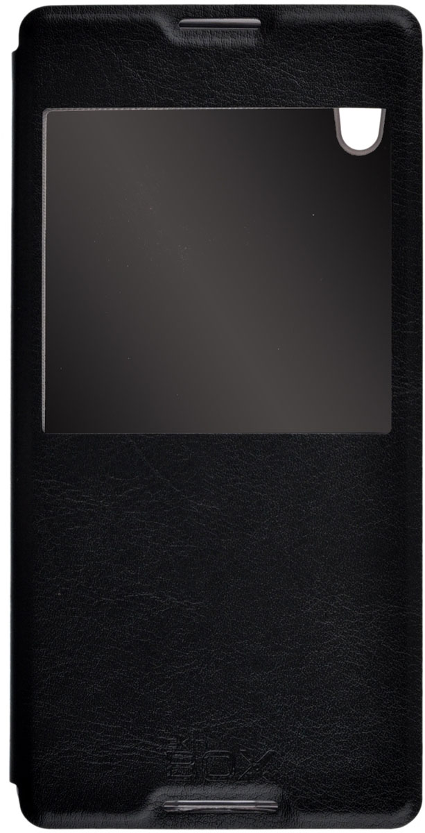 Skinbox Lux AW чехол для Sony Xperia Z3+, Black