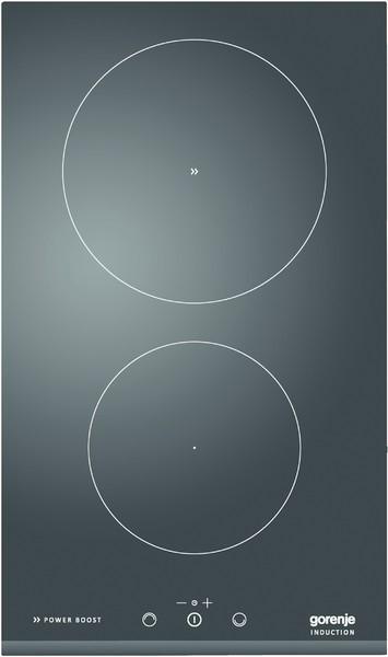 Gorenje IT332CSC варочная панель электрическая344598 Gorenje IT332CSC варочная панель электрическая344598Независимая варочная поверхность IT 332 CSC оснащена таймером для каждой конфорки. Индикация неподходящей посуды и сенсорные переключатели упрощают использование этой модели. Специальный индикатор покажет, какую из конфорок можно использовать для подогревания остывших блюд или поддержания температуры готовых. Использование остаточного тепла значительно снижает энергопотребление. Небольшие габаритные размеры позволяют комбинировать варочную поверхность с другими.Передняя конфорка: 16 см, 1.4 кВт, Задняя конфорка: 20 см, 2.3/3 кВт