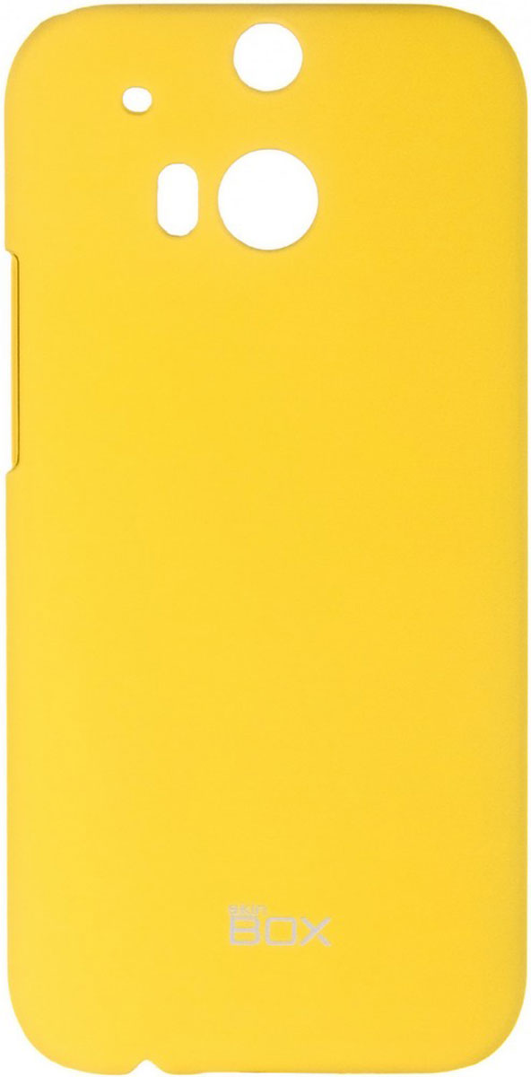Skinbox 4People чехол для HTC One M8, YellowT-S-HOM8-002 Skinbox 4People чехол для HTC One M8, YellowT-S-HOM8-002Чехол - накладка Skinbox 4People для HTC One M8 бережно и надежно защитит ваш смартфон от пыли, грязи, царапин и других повреждений. Чехол оставляет свободным доступ ко всем разъемам и кнопкам устройства. В комплект также входит защитная пленка на экран.