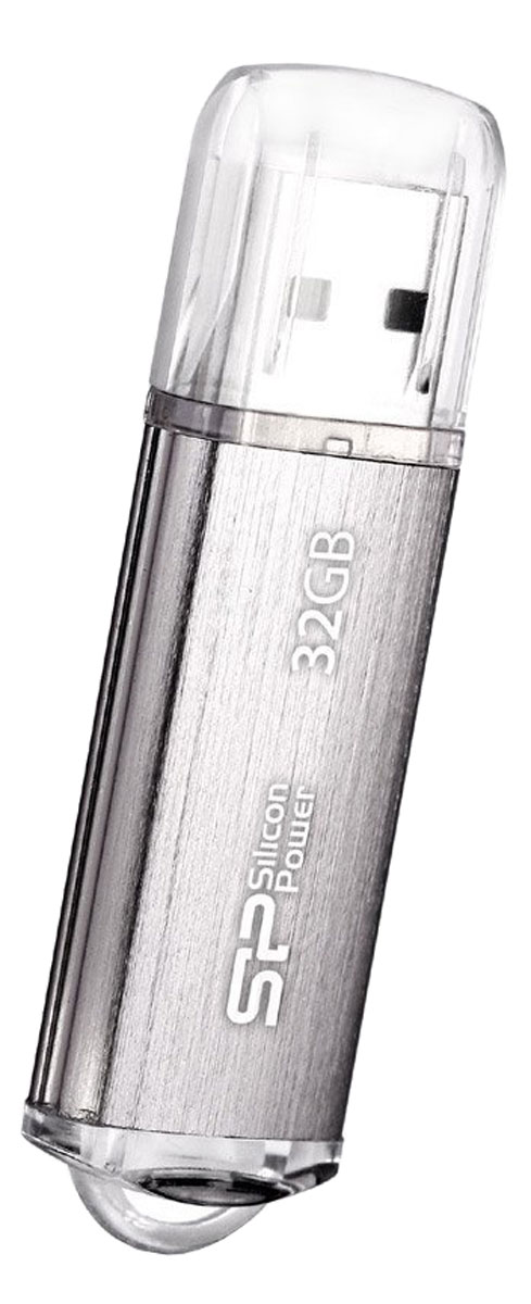 Silicon Power Marvel M01 32GB, Silver USB-накопитель