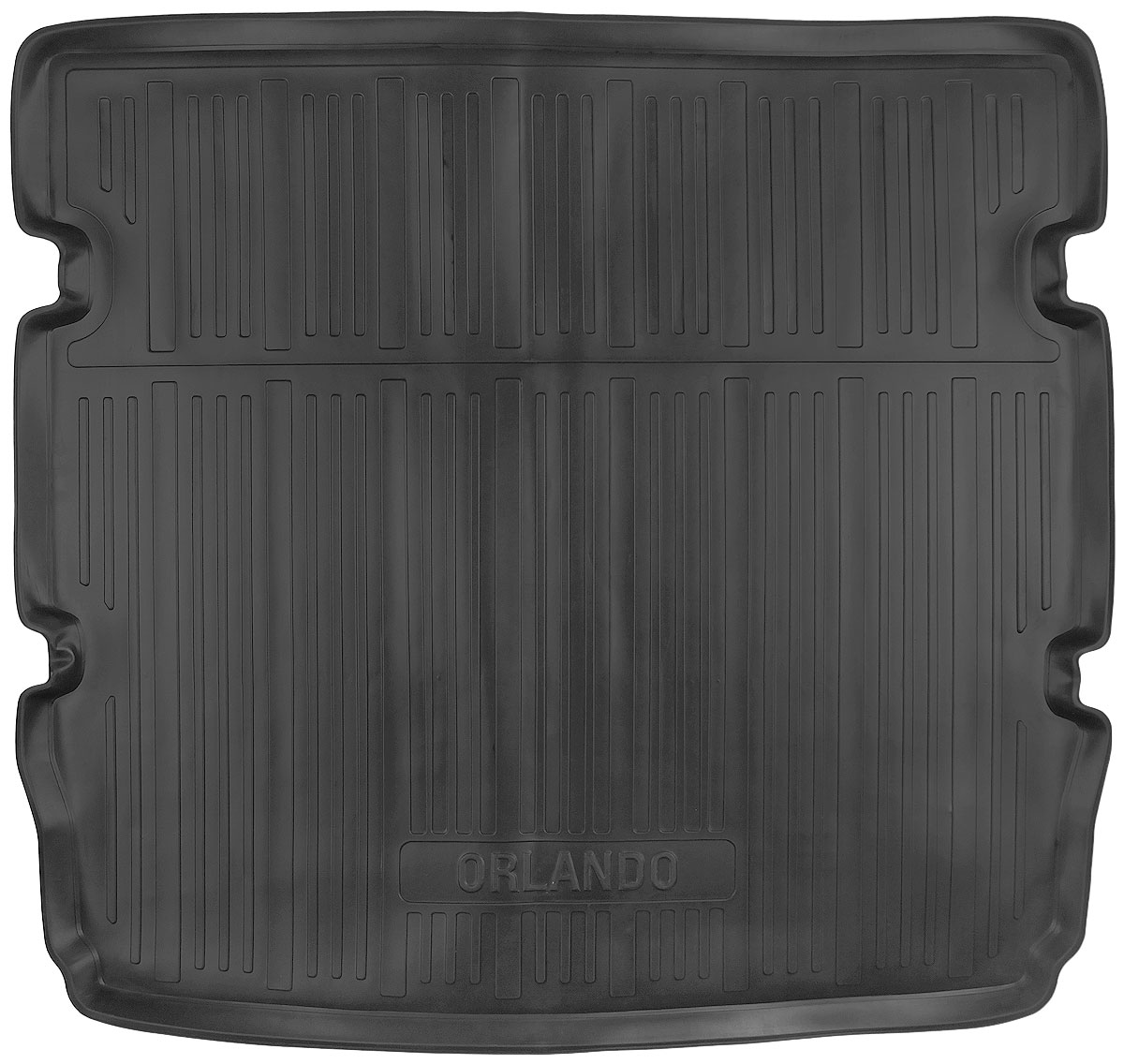 Коврик в багажник L.Locker, для Chevrolet Orlando (10-) EU ver. 5 мест0107110301 Коврик в багажник L.Locker, для Chevrolet Orlando (10-) EU ver. 5 мест0107110301Коврик L.Locker производится индивидуально для каждой модели автомобиля из современного и экологически чистого материала. Изделие точно повторяет геометрию пола автомобиля, имеет высокий борт, обладает повышенной износоустойчивостью, антискользящими свойствами, лишен резкого запаха и сохраняет свои потребительские свойства в широком диапазоне температур (от -50°С до +80°С).