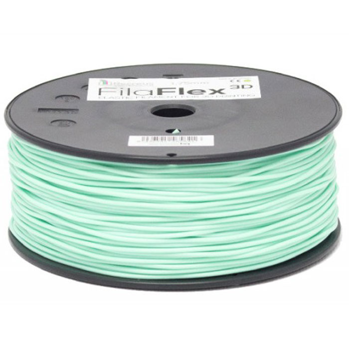 BQ Filaflex пластик в катушке, 1,75 мм, AquamarineF000089 BQ Filaflex пластик в катушке, 1,75 мм, AquamarineF000089Пластик BQ Filaflexэто эластичный термопластик для использования в 3D принтерах, стойкий к моющим средствам и щелочам. Один из лучших материалов для печати на 3D принтере, он не теряет форму при растяжении и имеет высокую прочность на разрыв. Материал абсолютно без запаха и не является токсичным. Температура плавления215-250°C. Пластик BQ Filaflex применяется для создания гибких, эластичных 3D моделей, таких как ремешки часов, обувь, предметы одежды и аксессуары, а также как часть более сложных 3D моделей в комбинации с обычным PLA пластиком. Одной катушки BQ Filaflex хватит на десятки изделий.Диаметр пластиковой нити: 1,75 ммПредел прочности: 39 МПа