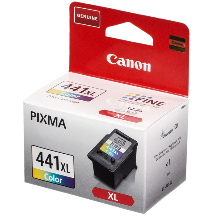 Canon CL-441XLCMY цветной картридж для струйных МФУ/принтеров5220B001 Canon CL-441XLCMY цветной картридж для струйных МФУ/принтеров5220B001Цветной картридж Canon CL-441XL для струйных принтеров.