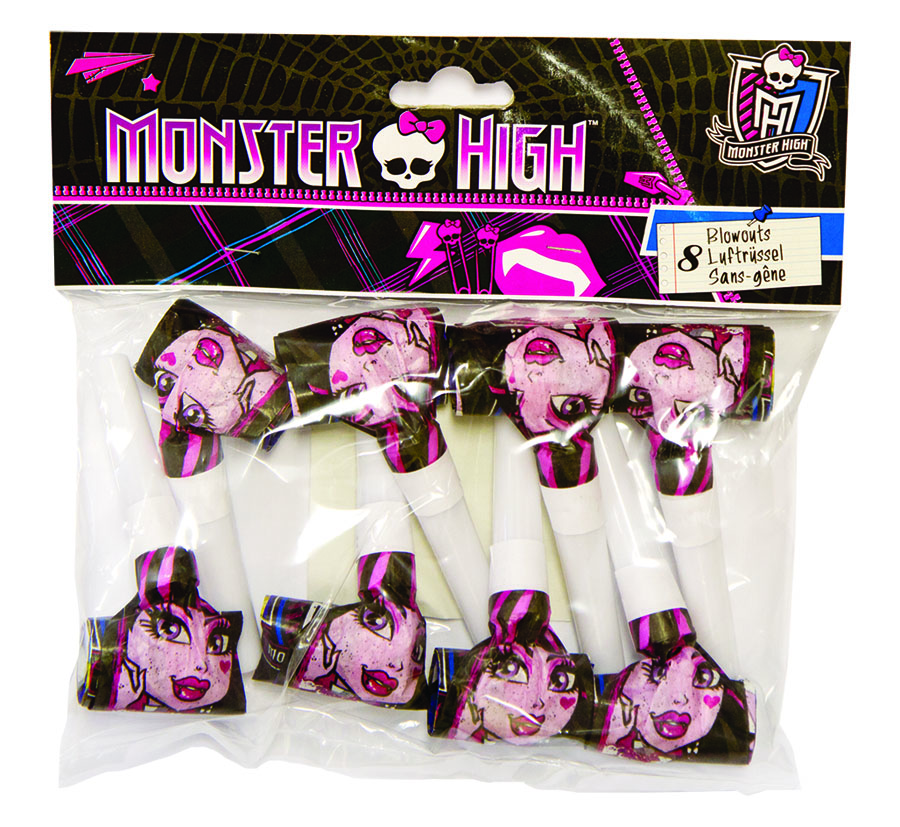 Amscan Язык-гудок Monster High 8 шт