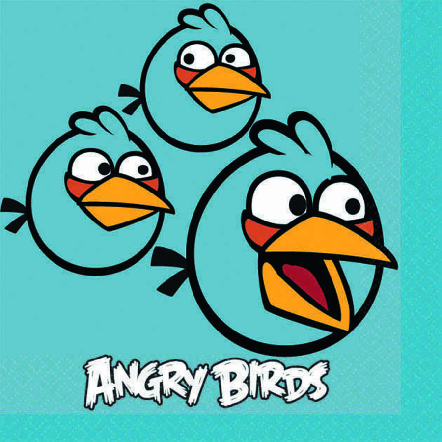 Amscan Салфетка Angry Birds 25 х 25 см 16 шт