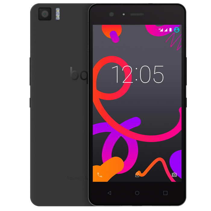 BQ Aquaris M5 16+3GB, BlackC000084 BQ Aquaris M5 16+3GB, BlackC000084Производительный смартфон BQ Aquaris M5 оснащен 8-ядерным процессором Qualcomm Snapdragon 615 с частотой 1.5 ГГц. Он работает под управлением Android 5.1 Lollipop и поддерживает высокоскоростной стандарт сотовой связи 4G. Два слота для micro-SIM карт позволяют пользоваться услугами двух разных операторов мобильной связи.Отклик на нажатие был улучшен благодаря сенсору Atmel maXTouch, который увеличивает чувствительность экрана и позволяет без каких-либо помех пользоваться телефоном в перчатках или во влажных условиях. Также этот сенсор может распознавать до 10 одновременных точек нажатия. Использование технологии Quantum Color + позволило достигнуть отличных показателей цветового спектра (почти 90% NTSC). Сам экран покрыт трехслойным покрытием GFF (Glass-Film-Film) с защитным слоем Dragontrail.Фронтальная камера 5 Мпикс с углом обзора 85° и вспышкой позволяет снимать отличные селфи. Основная камера разрешением 13 Мпикс имеет диафрагму f/2.0 и двойную вспышку, что дает вам возможность делать качественные снимки даже при плохом освещении. Вы также можете снимать видео Full HD или в замедленном режиме со скоростью 120 кадров/с.Превосходное качество звука обеспечивается сочетанием аудиочипа Cirrus Logic и технологии Dolby, отвечающей за создание эффекта окружающего звучания. Чип Cirrus Logic сохраняет уровень качества сигнала для достижения звука уровня Hi-Fi. Для улучшения разговоров по телефону была также добавлена система подавления шума с дополнительным микрофоном.Смартфон BQ Aquaris M5 оснащен технологией NFC (Near Field Communication), которая позволяет двум мобильным устройствам, находящимся близко друг от друга, взаимодействовать между собой и обмениваться данными. Вы также сможете пользоваться системами оплаты, использующими протокол HCE (Host Card Emulation).Операционная система Android Lollipop предоставляет пользователям интуитивный интерфейс. Вы можете управлять и настраивать уведомления или даже просматривать их на заблокированном экране. Сюда также входит новый режим безопасности Smart Lock. Полная интеграция с Google Now теперь позволяет активировать его с помощью команды OK Google, даже когда экран заблокирован. Вы можете назначить разные цвета для LED уведомлений, с помощью которых вы сразу узнаете, получили ли вы письмо, сообщение в чате, есть ли пропущенные звонки.Телефон сертифицирован Ростест и имеет русифицированный интерфейс меню, а также Руководство пользователя.