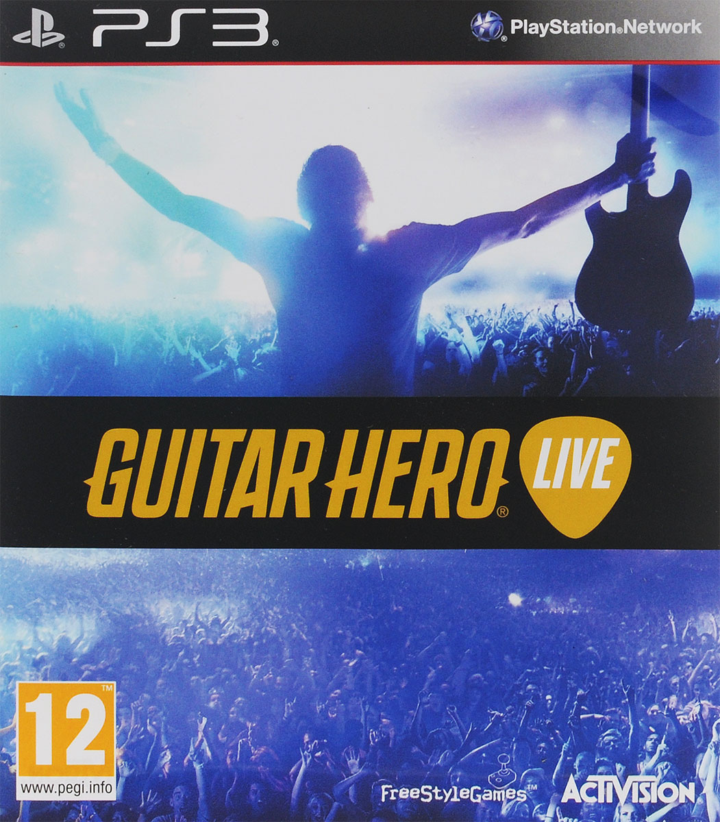 Guitar Hero Live Bundle. Гитара + игра (PS3)