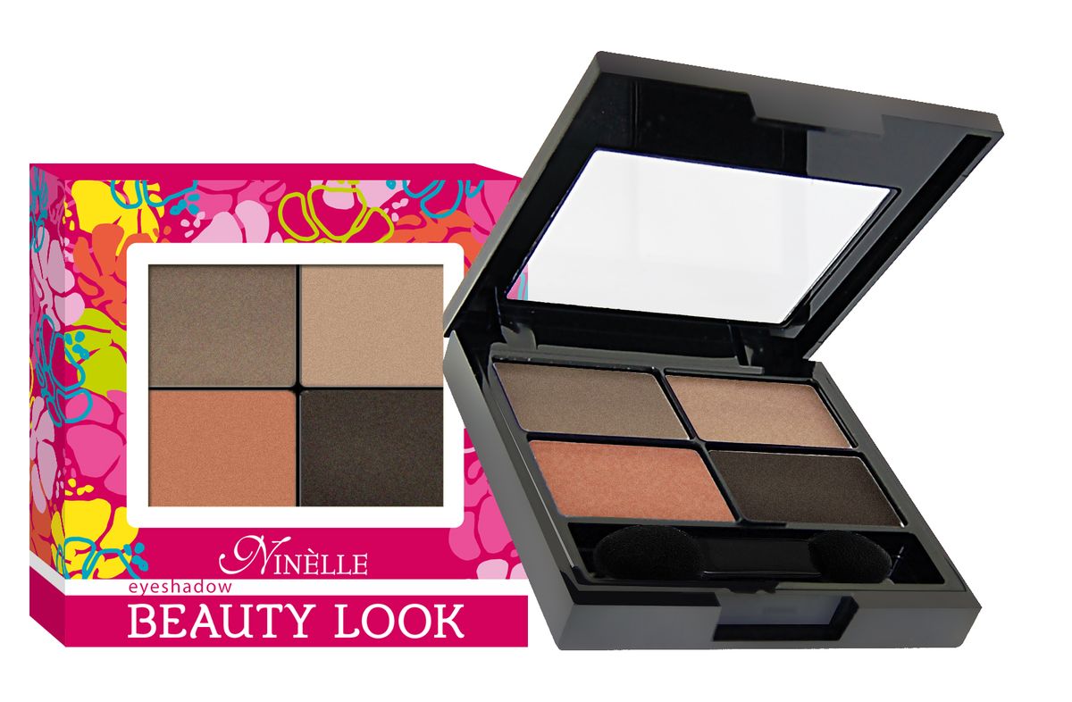 Ninelle Тени для век Beauty look, тон №672, 6 г912N10616 Ninelle Тени для век Beauty look, тон №672, 6 г912N10616Беспроигрышное сочетание трех оттенков в одной палитре позволяет идеально подчеркнуть форму глаз и выделить их цвет, а также максимально точно добиться плавных переходов от темного оттенка к более светлому Проверено дерматологами