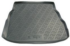 Коврик в багажник L.Locker, для Geely CK sd (09-)0125030101 Коврик в багажник L.Locker, для Geely CK sd (09-)0125030101Коврик L.Locker производится индивидуально для каждой модели автомобиля из современного и экологически чистого материала. Изделие точно повторяют геометрию пола автомобиля, имеет высокий борт, обладает повышенной износоустойчивостью, антискользящими свойствами, лишен резкого запаха и сохраняет свои потребительские свойства в широком диапазоне температур (от -50°С до +80°С).