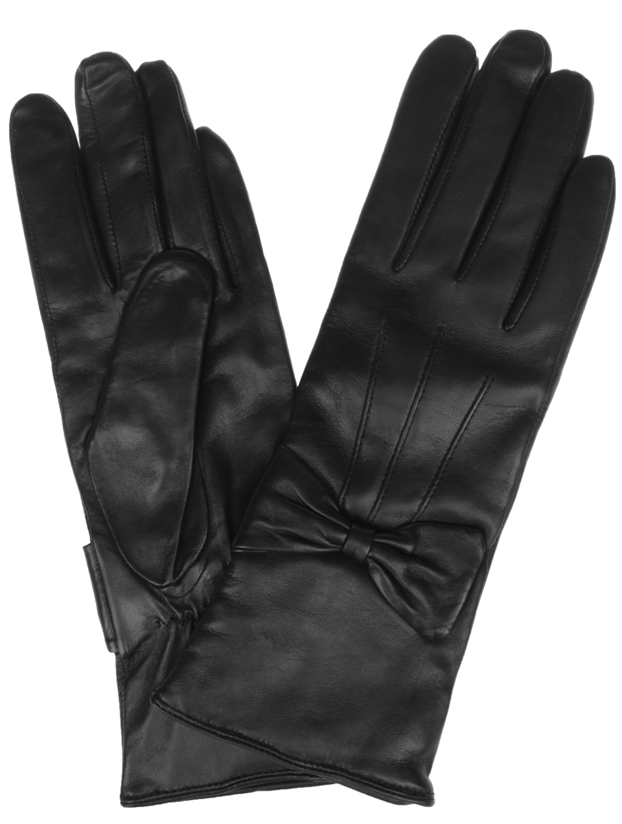 Перчатки женские Eleganzza, цвет: черный. IS456. Размер 6,5