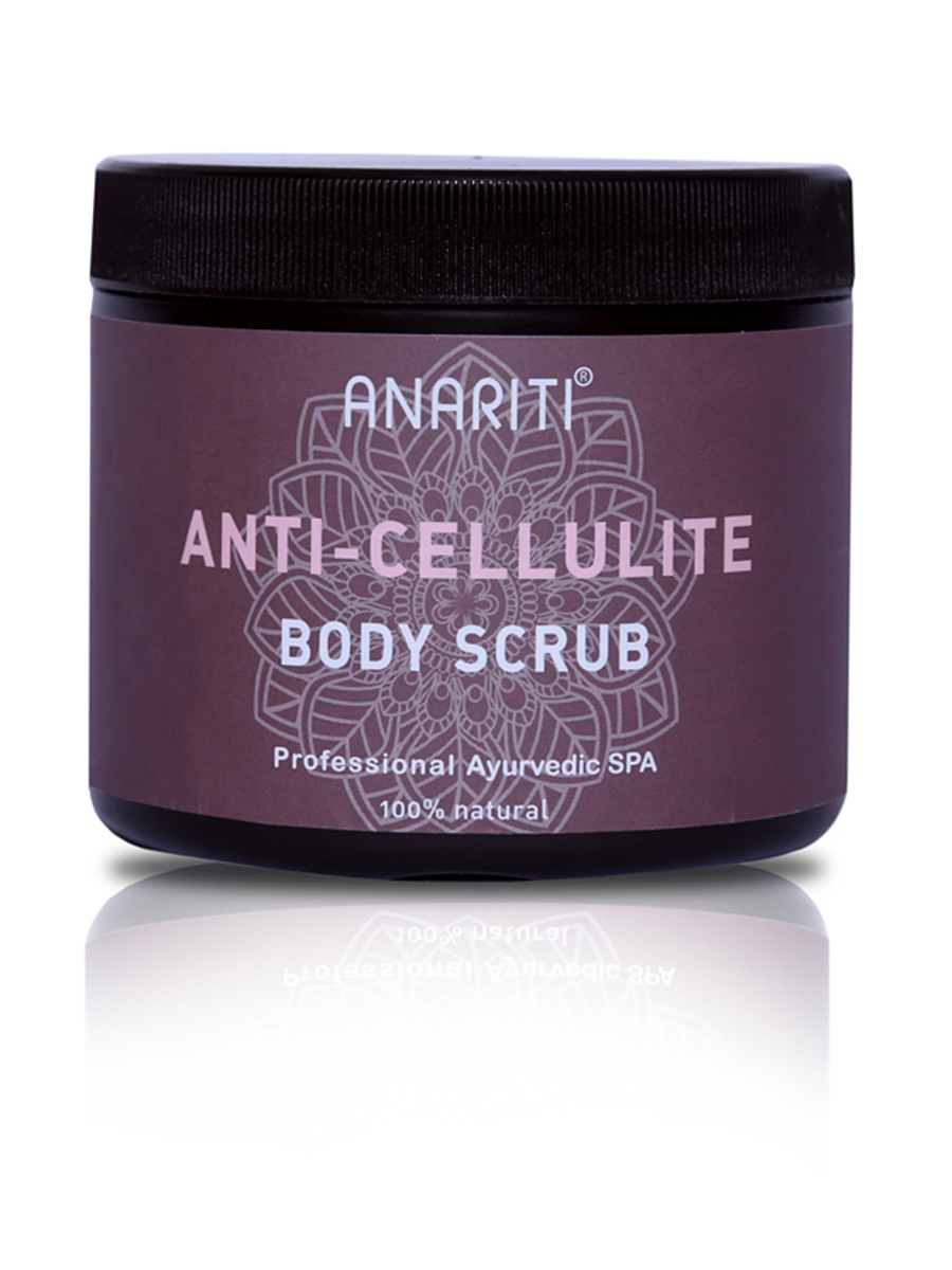 Anariti антицеллюлитный скраб для тела, 500г19095 Anariti антицеллюлитный скраб для тела, 500г19095Скраб рекомендуется для комплексного ухода за кожей тела с проблемами целлюлита и излишних жировых отложений. Он деликатно отшелушивает ороговевший эпителий, стимулирует кровообращение и метаболизм жиров в адипоцитах, способствуя лучшему проникновению активных ингредиентов вглубь тканей, подверженных целлюлиту. Скраб усиливает клеточную активность, восстанавливает минеральный состав тканей, уменьшает выраженность целлюлита, делает кожу гладкой, эластичной и упругой.