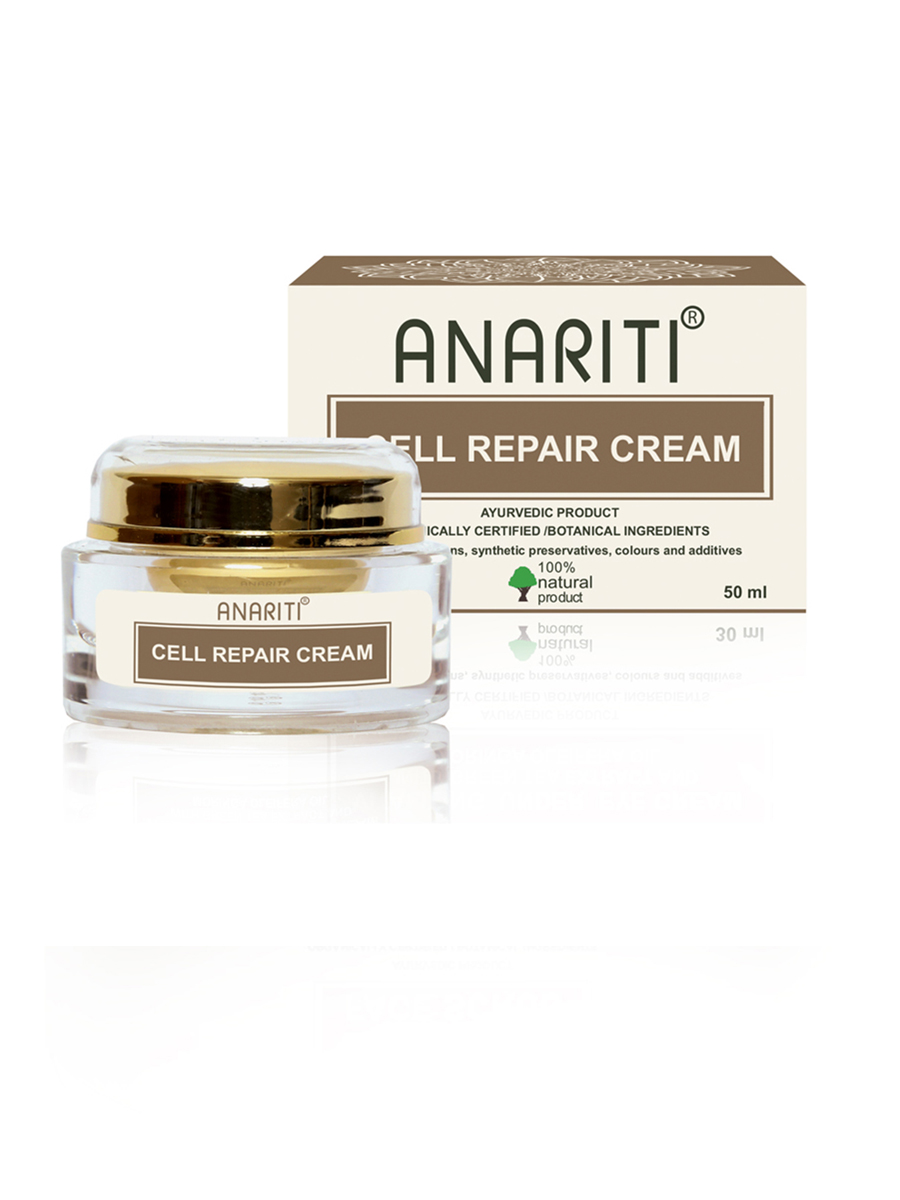 Anariti крем для глубокого восстановления зрелой кожи,50 г19109 Anariti крем для глубокого восстановления зрелой кожи,50 г19109Cell Repair Cream – идеальное anti-age средство для ухода за увядающей кожей лица, шеи и области декольте, а также прекрасное восстанавливающее средство для кожи, нуждающейся в специальном уходе. Высокоэффективный Cell Repair Cream обеспечивает интенсивную регенерацию клеток, в том числе стимулирует процесс обновления клеток зрелой кожи, стимулирует выработку коллагена и эластина, делая клеточное восстановление более мощным. В его состав входятуникальные растительные ингредиенты, в том числе комплекс ARSOL, разработанный Компанией «Амсар» — лидером по производству экстрактов, и впервые используемый в косметике для лица. ARSOL быстро и эффективно восстанавливает клетки кожи, в том числе после косметических операций, травматических процедур, ожогов. При регулярном применении крема заметно разглаживаются морщины, кожа становится гладкой, эластичной и упругой.