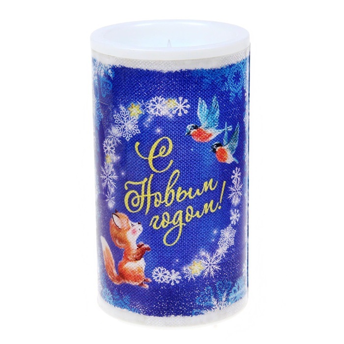 Светильник-свечка Sima-land С Новым годом, высота 13,5 см. 10719361071936 Светильник-свечка Sima-land С Новым годом, высота 13,5 см. 10719361071936Светильник-свечка Sima-land С Новым годом, изготовленная из ПВХ и пластика, создает полную имитацию обычной свечи благодаря своему мерцающему свету. Она безопасна в использовании, не оставляет никаких пятен от воска и дыма, а также исключает вероятность возникновения пожара. Внутри свечи установлена небольшая лампочка, выполненная в виде пламени. Чтобы зажечь светильник, необходимо перевести выключатель на основании из положения OFF в положение ON.Благодаря такому оригинальному светильнику-свечке ваши праздники и будни окрасятся в новые цвета, а ваши дети будут засыпать, не боясь темноты.Светильник работает от 1 батарейки типа CR2032 напряжением 3V (входит в комплект).