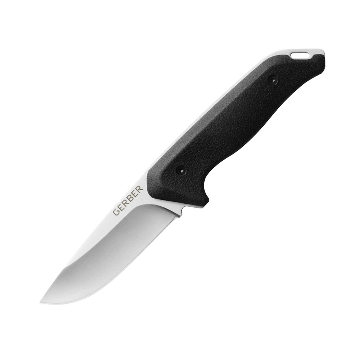 Нож Gerber Hunting Moment Fixed blade31-002197 Нож Gerber Hunting Moment Fixed blade31-002197Нож Gerber Moment Fixed Blade - полноразмерный охотничий нож, предназначенный для разделки добытой на охоте дичи и решения других задач. Лезвие drop-point обладает хорошими режущими свойствами, рукоятка с прорезиненным покрытием обеспечивает как уверенное удержание, так и удобную смену хватов. Состав материала: Сталь клинка: 5Cr15MoV