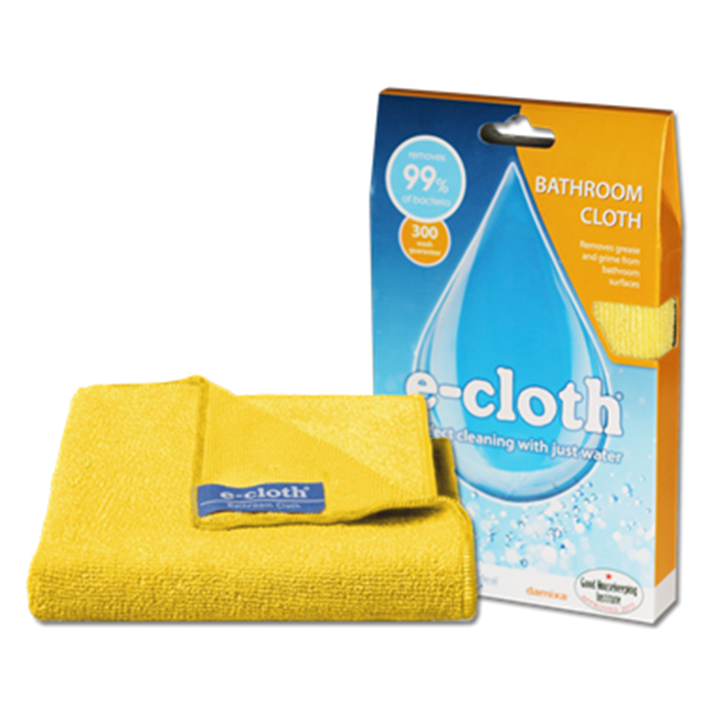 Салфетка для ванной E-cloth, 32 см х 32 см20518 Салфетка для ванной E-cloth, 32 см х 32 см20518Салфетка E-cloth предназначена для поддержания идеальной чистоты в ванной комнате без использования химических средств. Изделие выполнено на 80% из полиэстера и на 20% из полиамида. За счет более длинных и толстых волокон, салфетка имеет очень высокую впитывающую способность. Регулярное использование салфетки позволит избежать возникновения известкового налета. Для очистки от пыли используйте сухую салфетку. Салфетка удаляет свыше 99% бактерий. Выдерживает до 300 циклов стирки без потери эффективности. Размер салфетки: 32 см х 32 см.