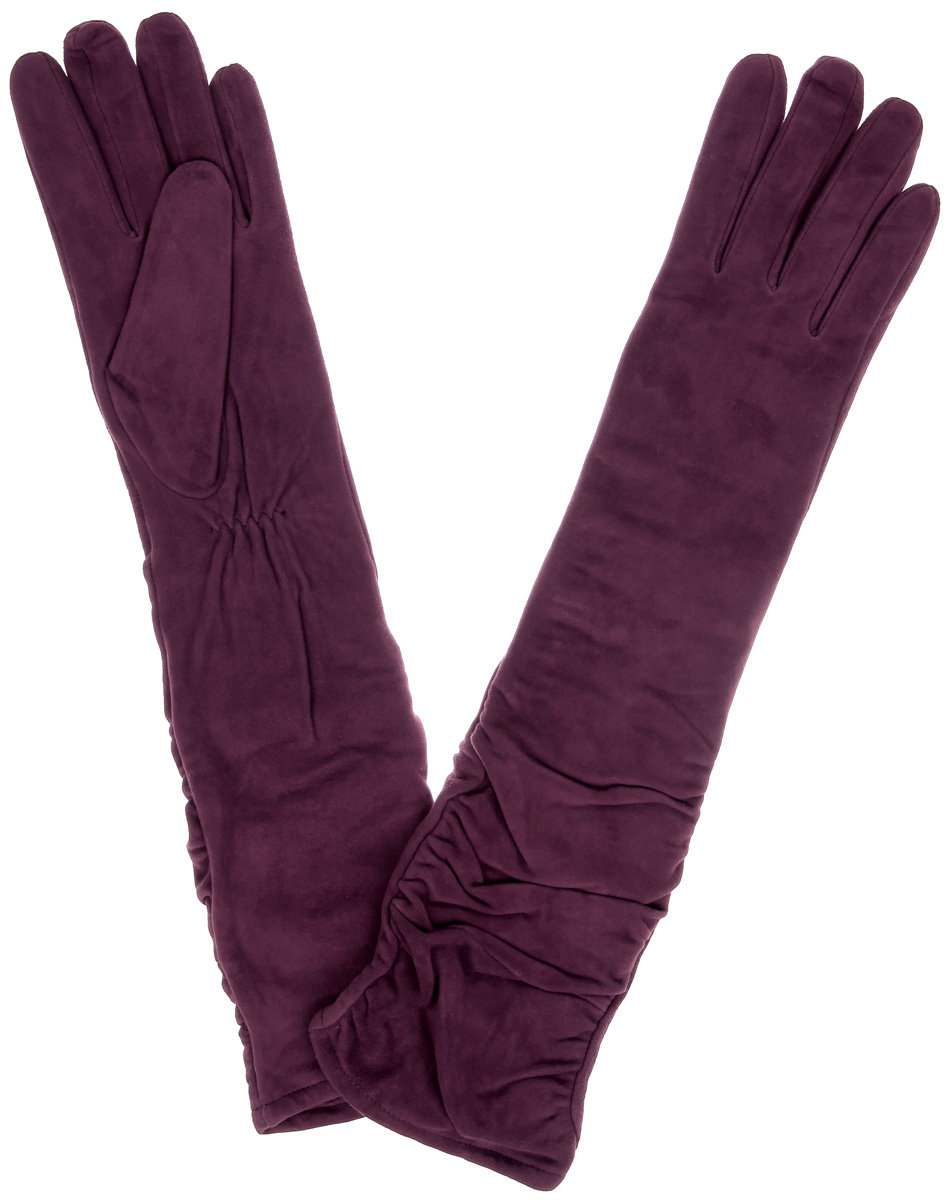 Перчатки женские Eleganzza, цвет: бордовый. IS02010. Размер 7,5