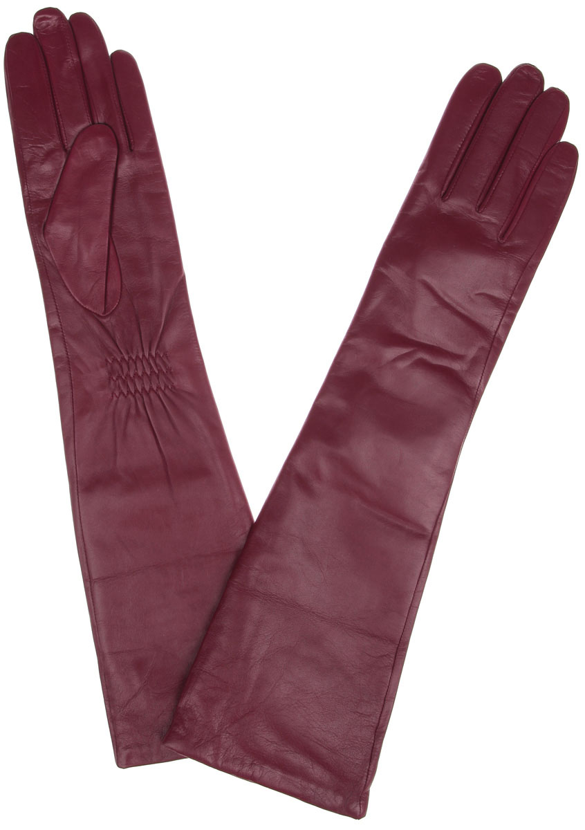 Перчатки женские Labbra, цвет: бордовый. LB-2004. Размер 6,5