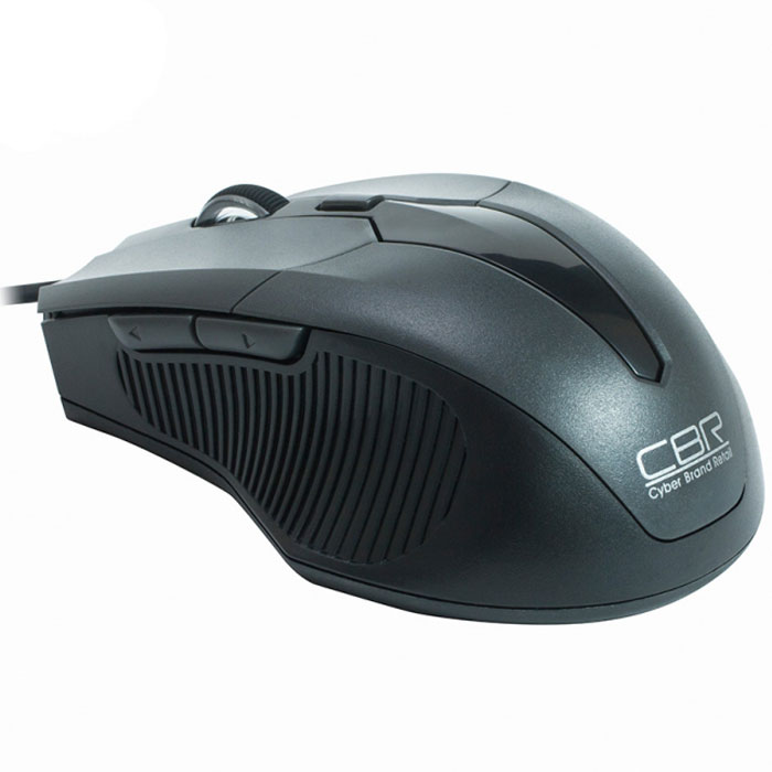 CBR CM 301, Grey мышьCM 301 Grey CBR CM 301, Grey мышьCM 301 GreyПроводная оптическая мышь CBR СM 301 не оставит равнодушными поклонников технологичности и четких геометрических форм. Устройство заключено в среднеразмерный корпус, адаптированный для правой руки. Боковые вставки имеют рифление, помогающее уверенно держать мышь.Манипулятор оснащен 5 кнопками, которым можно назначить 20 пользовательских функций при помощи с диска с фирменным программным обеспечением. Среди настроек - уникальное решение, привязывающее на боковые клавиши функции копировать/вставить. Настоящей изюминкой устройства является мощный профессиональный сенсор, который позволяет установить разрешение от 1200 до 2400 dpi. При этом точность позиционирования курсора будет позволять решать сложные задачи в графическом дизайне или участвовать в кибер-спортивных соревнованиях.