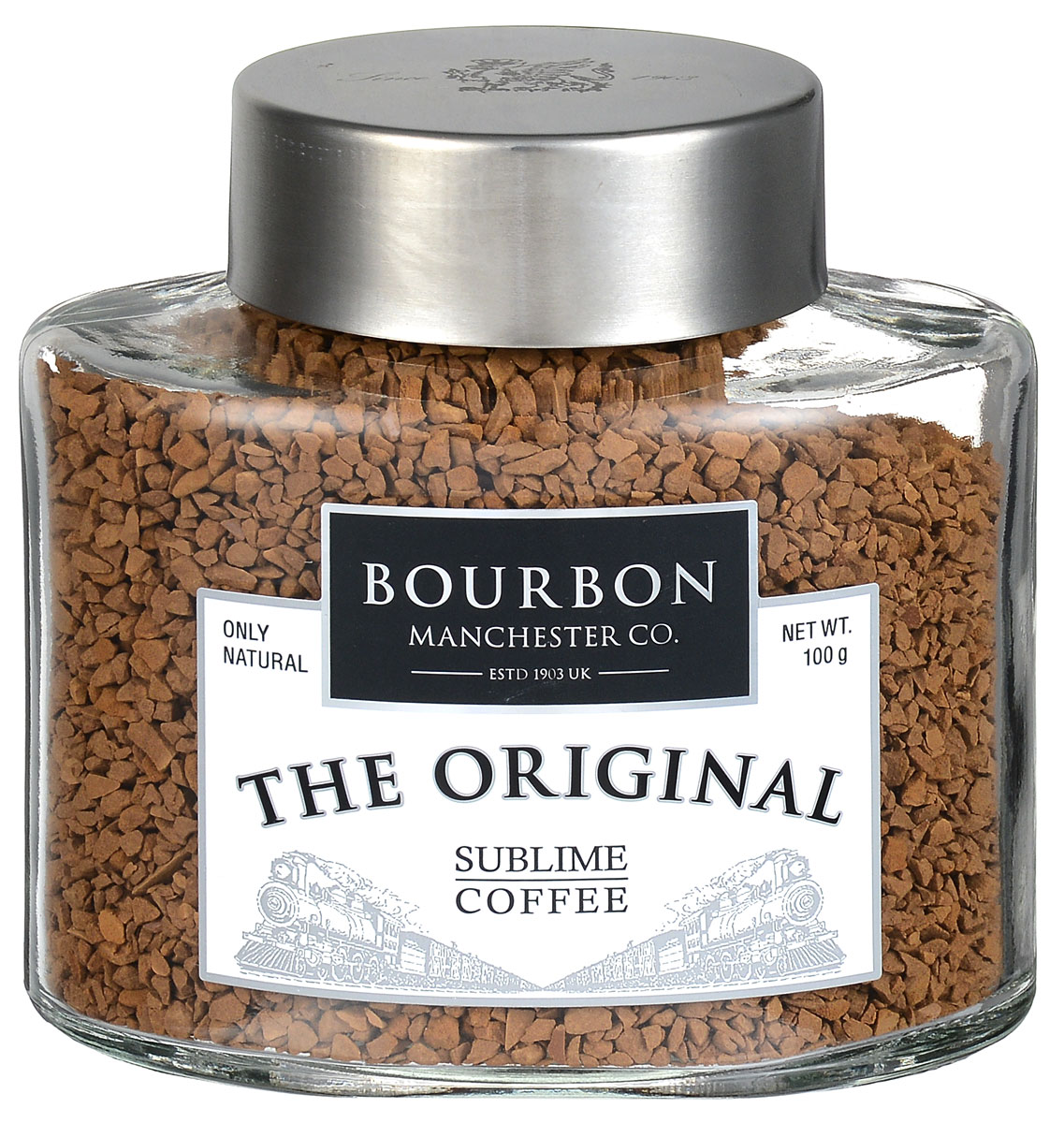 Bourbon Original кофе растворимый, 100 г4607141335525 Bourbon Original кофе растворимый, 100 г4607141335525Bourbon Original - это купаж лучших сортов бразильской и коста-риканской арабики. Кофейные зерна были обжарены на медленном огне по оригинальному бразильскому рецепту. Bourbon Original имеет насыщенный вкус с легкой кислинкой, нотками фундука и горького шоколада.