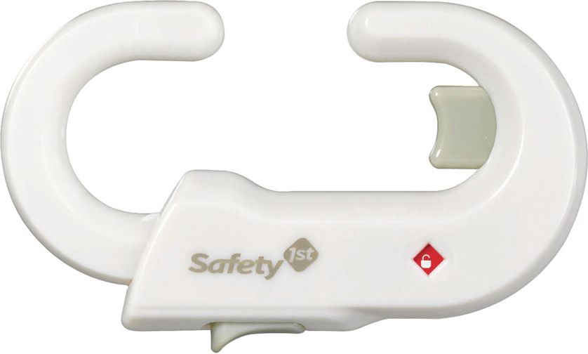 Safety 1st Блокиратор распашных дверей цвет белый