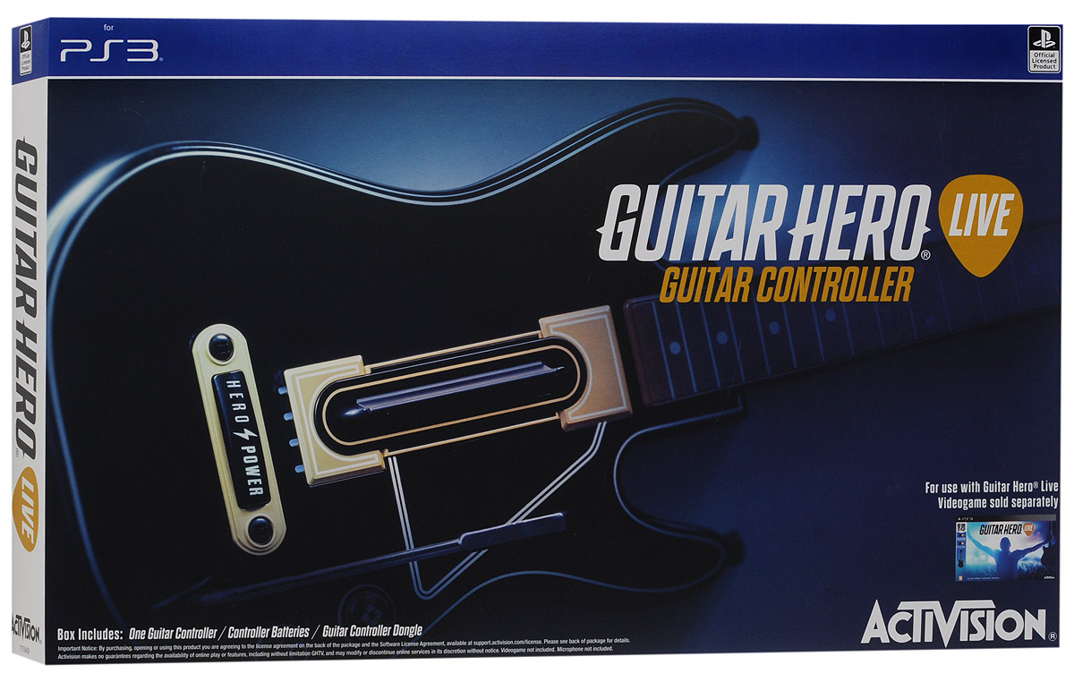 Guitar Hero Live Controller PS3. Гитара