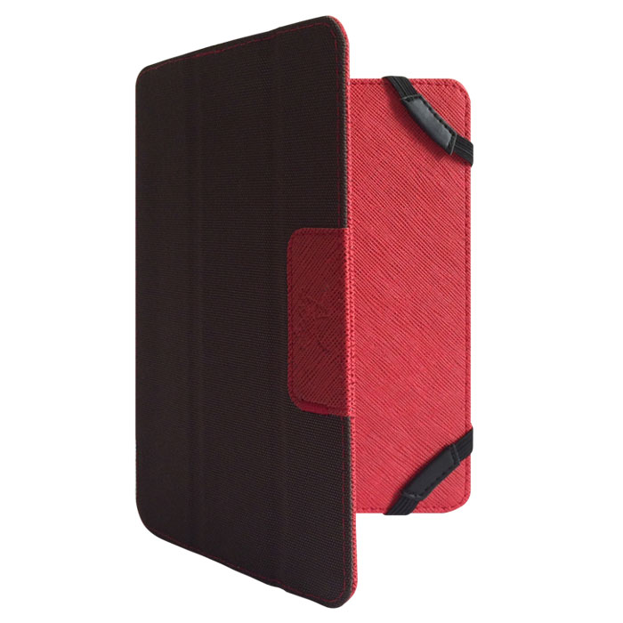 Snoogy DoubleSide SN-DS-U7.85 чехол для планшета 7.85, Red BrownSN-DS-U7.85-red/br Snoogy DoubleSide SN-DS-U7.85 чехол для планшета 7.85, Red BrownSN-DS-U7.85-red/brУниверсальный двусторонний чехол Snoogy DoubleSide SN-DS-U7.85 для планшетов с диагональю экрана 7.85.Чехол придуман и изготовлен полностью в России из качественной ПУ-кожи и ткани оксфорд. Держатель устройства - перекидные резинки, которые крепко фиксируют планшет. Ко всем элементам планшета имеется свободный доступ. Передняя крышка служит подставкой для альбомной ориентации планшета.Упаковка для чехла представляет собой самостоятельный продукт - она выполнена в качестве косметички и может использоваться для хранения и перевозки полезных мелочей.