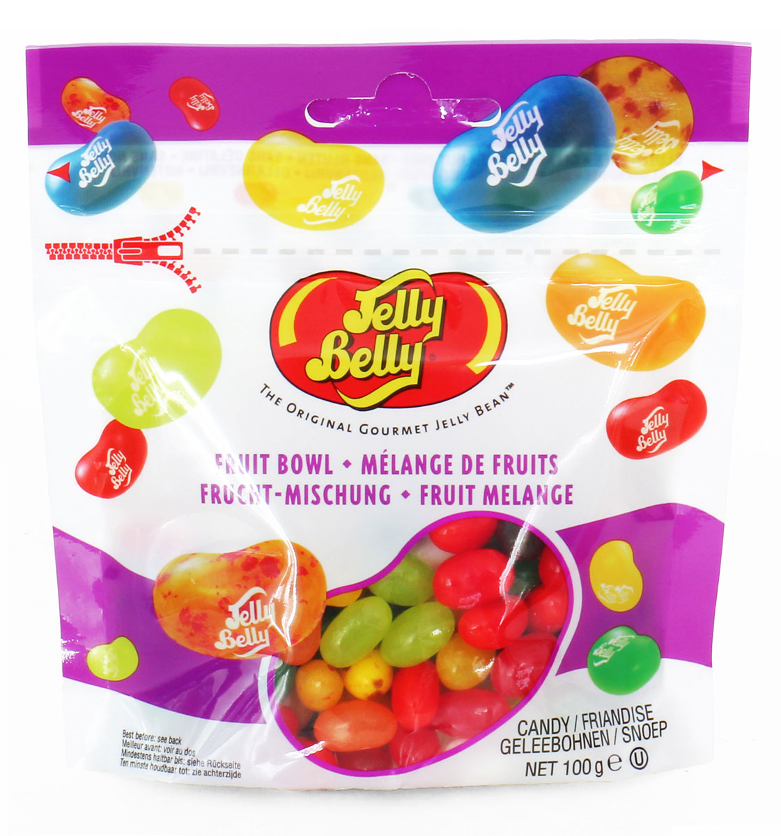 Jelly Belly Фруктовое ассорти драже жевательное, 100 гУТ-00000385 Jelly Belly Фруктовое ассорти драже жевательное, 100 гУТ-00000385Конфеты Jelly Belly со вкусами фруктов – свежий и оригинальный подарок для друзей, любимы и для себя! Джелли Белли конфеты из разряда породистых: качественные вкусы, оригинальная упаковка, яркие цвета и притягательный внешний вид. Конфеты Jelly Belly не любить просто невозможно!Какие вкусы?ГолубикаМускусная дыняКокосАнанасЗеленое яблокоОстровной пуншКивиЛимонЛимон с лаймомМангоПерсикПина КоладаРозовый грейпфрутКлубничный ДайкириМандаринБанан