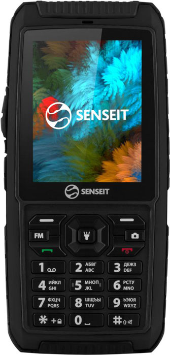 SENSEIT P101, BlackDRP101BLACK SENSEIT P101, BlackDRP101BLACKSENSEIT P101 - всепогодный телефон с уровнем защиты IP68 и поддержкой двух SIM-карт. Он подойдет представителям тех профессий, которые ежедневно сталкиваются с трудностями и не привыкли сидеть на одном месте. Строители, военные, альпинисты, поклонники экстремальных видов спорта - все они оценят защитные функции SENSEIT P101. Телефон соответствует стандарту IP68 - он не боится пыли и грязи и легко выдержит длительное погружение в воду, а поддержка двух активных SIM-карт позволит его владельцу оставаться на связи в любой экстремальной ситуации. Если вы цените надежность и не хотите переплачивать за ненужные функции, тогда этот телефон для вас!Телефон сертифицирован Ростест и имеет русифицированный интерфейс меню, а также Руководство пользователя.