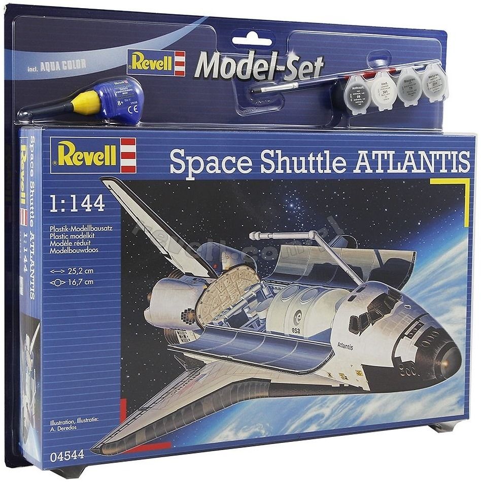 Revell Набор для сборки и раскрашивания Космический корабль Atlantis