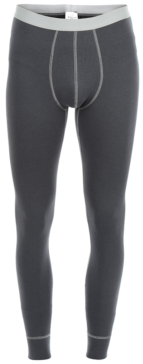 Термобелье кальсоны мужские Verticale Sport Jonas Pants, цвет: серый. 2437B. Размер XXL (58/60)2437B Термобелье кальсоны мужские Verticale Sport Jonas Pants, цвет: серый. 2437B. Размер XXL (58/60)2437BСерия термобелья Sport специально разработана для любителей спорта на открытом воздухе. Термобелье этой серии быстро отводит влагу от тела, удерживая тепло вырабатываемое организмом при физических нагрузках. Красивый рисунок переплетения нитей, все плоские швы выполнены контрастными нитями. Верхний слой полотна выполнен из модернизированного вискозного волокна - модал, обладающего хорошими гигиеническими и теплозащитными свойствами. Нижний слой - полипропилен обеспечивает максимальный отвод влаги с поверхности тела, с ее последующей транспортировкой в другие слои одежды. Мягкое и нежное полотно не усаживается и не теряет упругости, обеспечивая комфортность в носке. А добавление эластичных нитей - спандекс в состав полотна повышают эластичность материала, делая его послушным и удобным для занятий спотом. Снизу брючины дополнены широкими эластичными манжетами. Пояс оснащен резинкой. Ничто не будет стеснять ваших движений.
