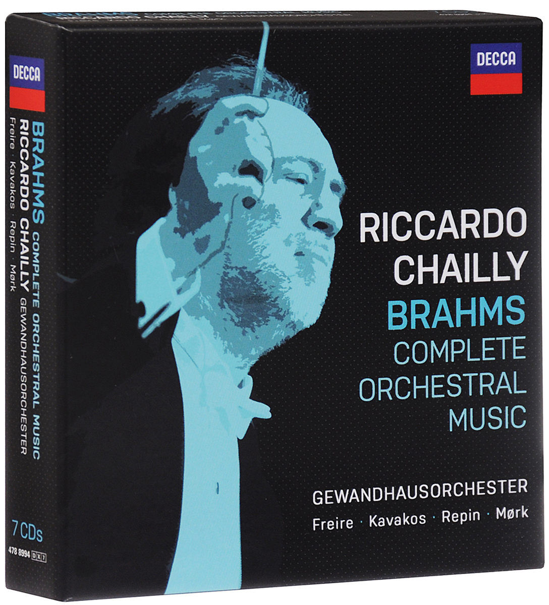 Riccardo Chailly. Brahms. Complete Orchestral Music (7 CD)