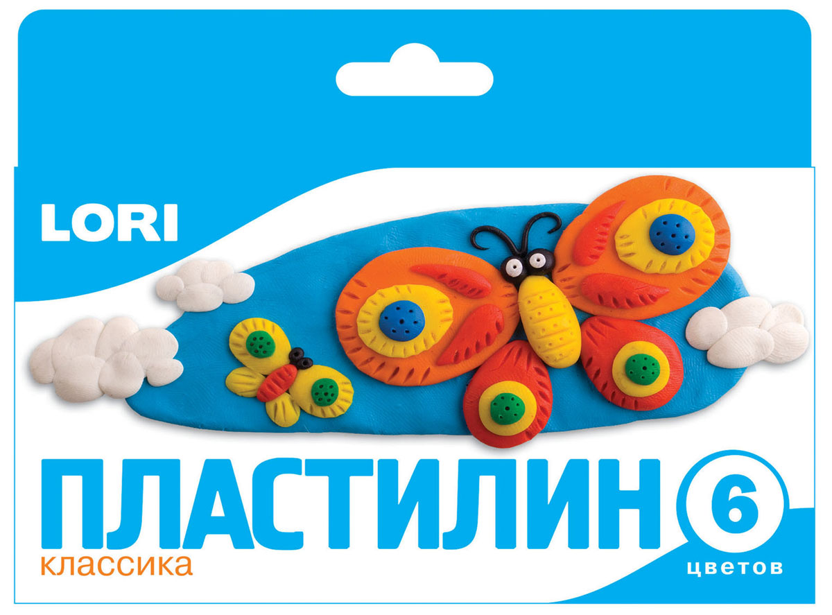 Lori Пластилин Классика 6 цветовПл-001 Lori Пластилин Классика 6 цветовПл-001Пластилин Lori Классика - это отличная возможность познакомить ребенка с еще одним из видов изобразительного творчества, в котором из пластилина создаются объемные образы и целые композиции. В наборе пластилин 6 ярких цветов и пластиковый стек. Цвета пластилина легко смешиваются между собой.Техника лепки богата и разнообразна, но при этом доступна даже маленьким детям. Занятия лепкой не только увлекательны, но и полезны для ребенка. Они способствуют развитию творческого и пространственного мышления, восприятия формы, фактуры, цвета и веса, развивают воображение и мелкую моторику.
