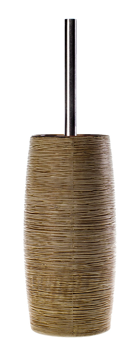 Ерш для унитаза Duschy Bees Light, с подставкой351-06 Ерш для унитаза Duschy Bees Light, с подставкой351-06Ерш для унитаза с подставкой Duschy Bees Light выполнен из керамики бежевого цвета. Прочная металлическая ручка и жесткий ворс обеспечивают эффективное использование. Подставка под ерш отличается легкостью и компактностью, имеет рельефную поверхность, при этом она устойчива. Такой набор станет достойным дополнением туалетной комнаты. Характеристики:Материал: керамика, металл. Цвет: бежевый. Размер подставки: 24 см х 10 см х 10 см. Длина ершика: 34 см. Размер упаковки: 26 см х 13 см х 13 см. Артикул: 351-06.