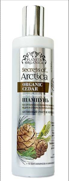 Planeta Organica Secrets of Arctica Шампунь для волос Активный рост и укрепление, 280 мл