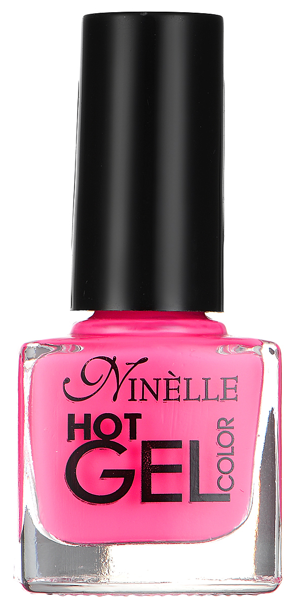 Ninelle Гель-лак для ногтей Hot Gel Color, тон G01 розовый, 6 мл1018N10727 Ninelle Гель-лак для ногтей Hot Gel Color, тон G01 розовый, 6 мл1018N10727Революционная формула гель-лака Ninelle Hot Gel Color создает супер глянцевый маникюр с 3D эффектом. Цвет яркий, идеально гладкий и невероятно насыщенный уже после первого слоя! Плоская широкая кисть с округлыми щетинками гарантирует легкое и быстрое нанесение. Формула без UV лампы.Гипоаллергенно. Не содержит толуол и формальдегид. Товар сертифицирован.