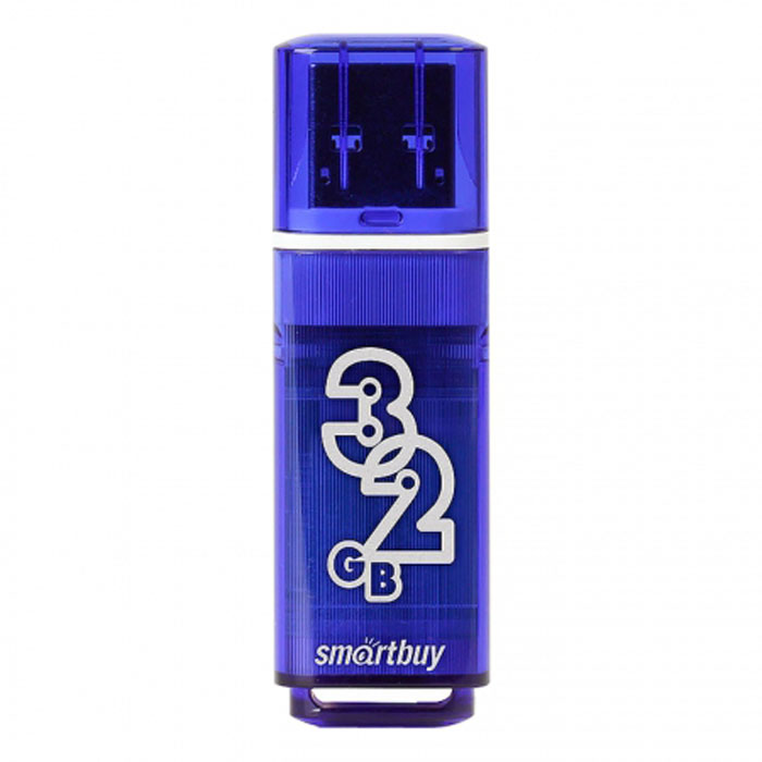SmartBuy Glossy Series 3.0 32GB, Dark Blue USB-накопитель