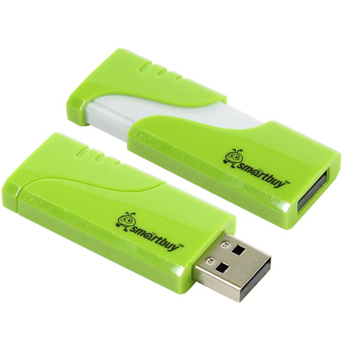 SmartBuy Hatch 64GB, Green USB-накопитель