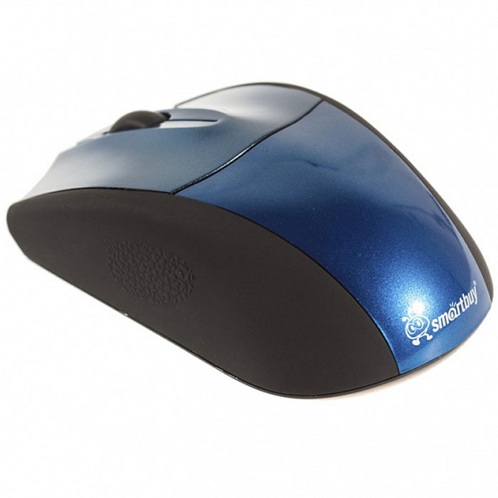 SmartBuy SBM-325AG, Blue мышьSBM-325AG-B SmartBuy SBM-325AG, Blue мышьSBM-325AG-BБеспроводная оптическая мышь SmartBuy SBM-325AG подходит для работы с ноутбуком и ПК. Эргономичная форма позволяет комфортно работать с мышью на протяжении длительного времени. Оптический сенсор способствует точному позиционированию курсора практически на любых поверхностях. Функция энергосбережения помогает продлить срок службы батареек. Мышь не требует установки драйверов и работает от мини-ресивера, который благодаря своим компактным размерам можно оставлять подключенным к порту ПК.