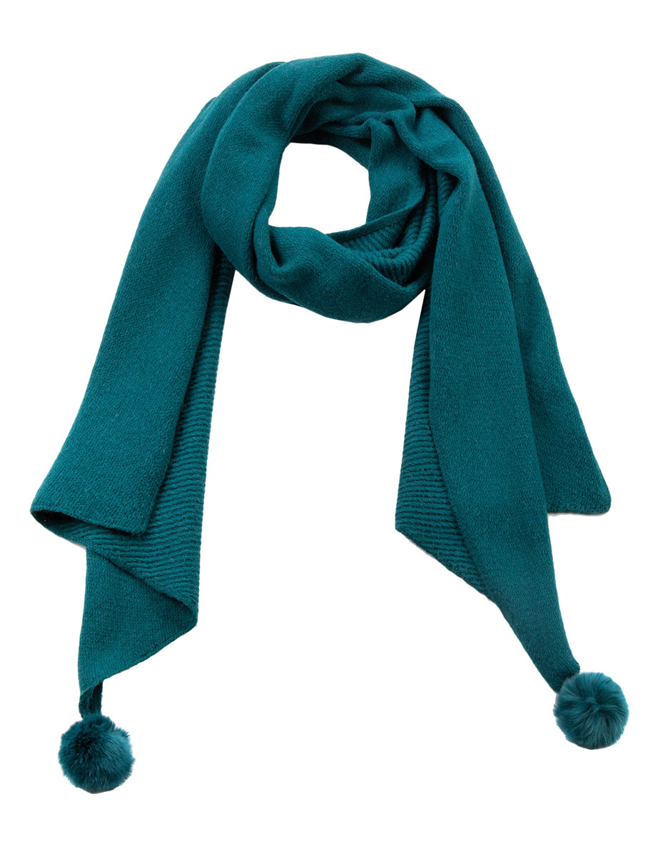 Шарф женский Eleganzza, цвет: сине-зеленый. BL57-2348-12. Размер 44 см х 220 см