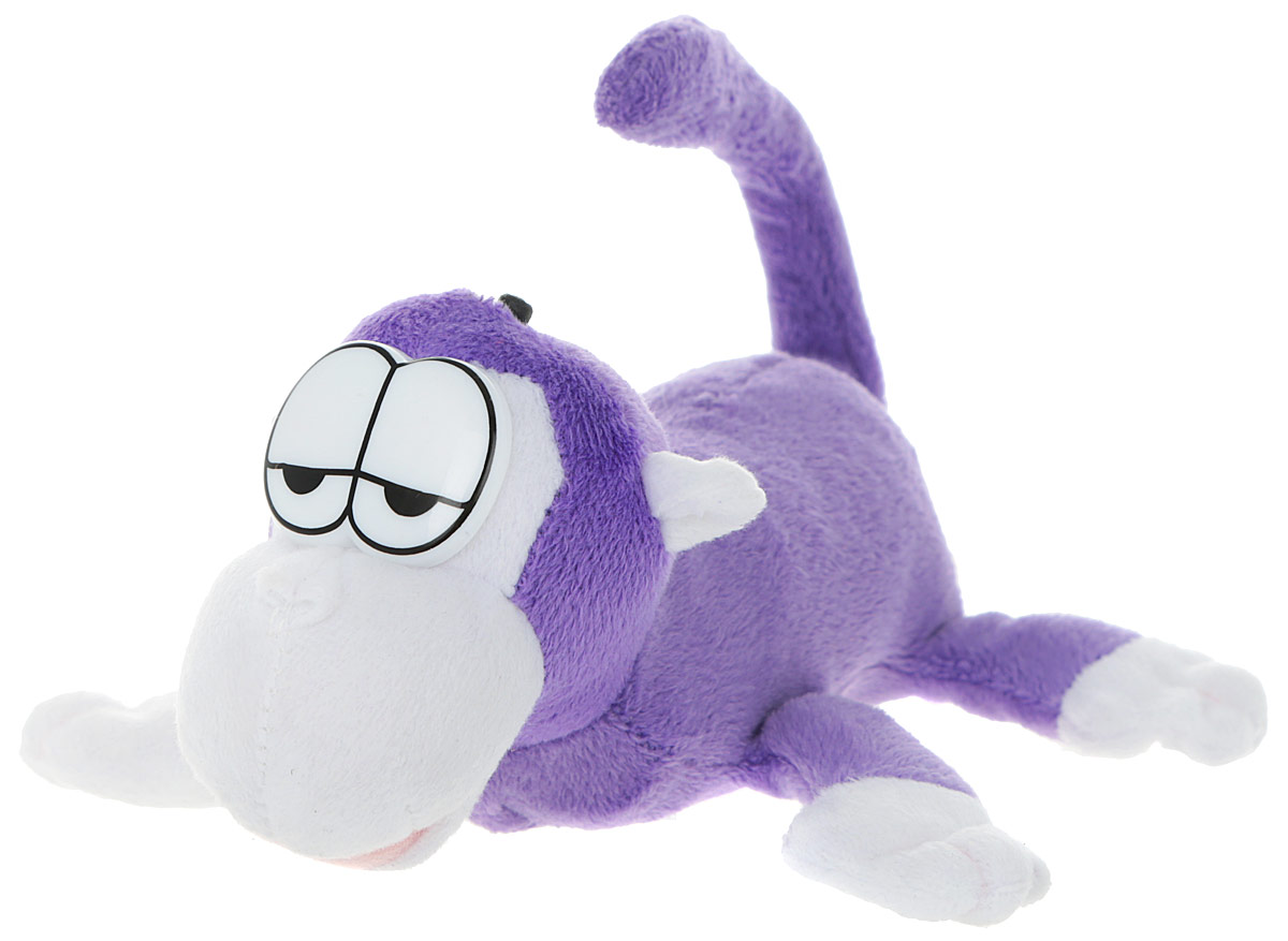 Chericole Интерактивная мягкая игрушка Обезьянка цвет фиолетовый