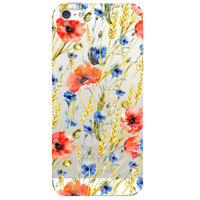 Deppa Art Case чехол для Apple iPhone 5/5s, Flowers (пшеница)100097 Deppa Art Case чехол для Apple iPhone 5/5s, Flowers (пшеница)100097Чехол Deppa Art Case для Apple iPhone 5/5s предназначен для защиты корпуса смартфона от механических повреждений и царапин в процессе эксплуатации. Имеется свободный доступ ко всем разъемам и кнопкам устройства. Чехол изготовлен из поликарбоната толщиной 1 мм и оформлен принтом с изображением пшеницы.