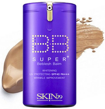 SKIN79 Многофункциональный BB-Cream для лица Перпл, 40 мл668514 SKIN79 Многофункциональный BB-Cream для лица Перпл, 40 мл668514Многофункциональный BB крем для лица Перпл, 40 грМногофункциональный BB крем осветляет пигментацию, предотвращает появление морщин, защищает от УФ излучения и эффективно маскирует недостатки кожи. Аденозин и Арбутин борются с морщинами и осветляют кожу, уменьшают и предотвращают появление пигментных пятен. Специально подобранные ингредиенты обеспечивают глубокое увлажнение, удерживают влагу и создают барьер, защищающий от обезвоживания. Комплекс растительных масел интенсивно питает и увлажняет кожу, разлаживает ее и придает ей мягкость и эластичность. Благодаря технологии рассеивания света и сапфировой пудре, крем придает коже чистый и сияющий вид. BB крем обладает высокой маскирующей способностью, выравнивает рельеф и корректирует тон кожи, маскирует прыщи ичерные точки, рубцы и расширенные поры. Универсальный натуральный бежевый оттенок адаптируется к индивидуальному оттенку кожи. Подходит для нормальной и сухой кожи.