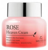 THE SKIN HOUSE Крем для лица с экстрактом розы ROSE HEAVEN, 50 мл822777 THE SKIN HOUSE Крем для лица с экстрактом розы ROSE HEAVEN, 50 мл822777Крем для лица с экстрактом розы, 50млКрем содержит экстракт розы и масло шипов розы, оказывая осветляющий, анти возрастной и разглаживающий эффекты. Благодаря усиленному питанию, кожа становится хорошо увлаженной и упругой. Кожа приобретает мягкий и сияющий вид, при этом улучшается ее тон, текстура, эластичность и повышается упругость. Благодаря защитному барьеру, даже склонная к чувствительности кожа становится здоровее, мягче и приобретает сияющий вид.