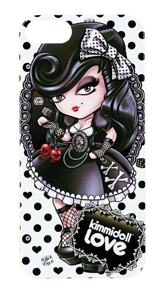 Kimmidoll Чехол для iPhone 5/5s Белла ДоннаKLF253 Kimmidoll Чехол для iPhone 5/5s Белла ДоннаKLF253Съемный чехол Kimmidoll Белла Донна для вашего верного гаджета, украшенный такой очаровательной куколкой. Защитит устройство от пыли, грязи и царапин, а в случае падения предотвратит трещины и сколы. В чехле есть специальные прорези (для окошка камеры, разъема для наушников и зарядного шнура, для клавиш регулировки звука и кнопочки беззвучного режима). Легко снимается и легко одевается, а главное, радует глаз!Сделан специально для iPhone 5/5s и идеально подходит по размеру.