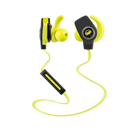 Monster iSport SuperSlim In-Ear, Green Bluetooth-гарнитура128652 Monster iSport SuperSlim In-Ear, Green Bluetooth-гарнитура128652Беспроводные Bluetooth-наушники с технологией Pure Monster SoundВстречайте беспроводные вставные Bluetooth-наушники, которые звучат чисто, ярко, динамично имощно благодаря технологии Pure Monster Sound. Теперь вы можете слушать музыку, которая наполнит вас энергией, в наушниках, не требующих проводного соединения со смартфоном. Будьте свободными. Будьте активными. Будьте сильнымиНаконецпоявились наушники, которые можно надеть под головной убор!Съезжаете ли вы на полной скорости со снежного склона или участвуете в изматывающем велосипедном заезде по пересеченной местности, беспроводные Bluetooth-наушники iSport SuperSlim станут идеальным компаньоном, благодаря своей миниатюрности, которая позволяет носить их под маской, шлемом, шапкой или другим головным убором. Если вы искали спортивные наушники, которые бы давали вам свободу и удобство, то вы нашли ихСуперлегкий весЭти беспроводные спортивные наушники подобны ветру, овевающему ваше лицо в тот момент, когда вы пересекаете финишную чертуДо 5 часов воспроизведения без подзарядкиНевероятные пять часов музыки, вдохновляющие вас на победу и подпитывающие васэнергией в течение всего марафонаБеспроводной звук, не уступающий по качеству проводному, при дальности действия до 15 м от источника звукаВ тренажерном зале, на склоне,на треке или трассе беспроводные Bluetooth-наушники iSportSuperSlim всегда звучат так же хорошо, как и проводныеКрепление, устойчивое к действию потаБлагодаря специальному креплению, стойкому к воздействию пота, наушники надежно закреплены и не выпадут из уха в самых экстремальных ситуацияхУправление функциями с помощью ControlTalk Одним касанием вы сможете переключаться между вызовами и музыкальными треками, а также управлять громкостью
